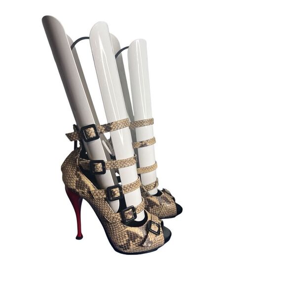 Giuseppe Zanotti High Heels Gladiator Exotic Skin 6 - Picture 4 of 16